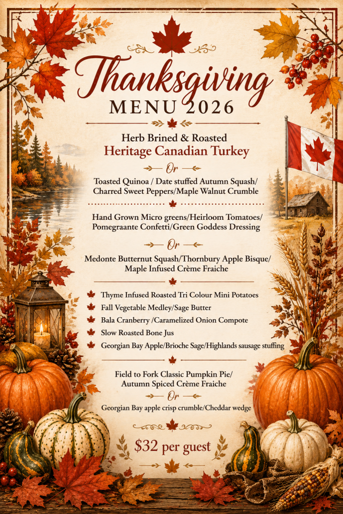 THANKSGIVING HOLIDAY MEAL PACKAGES ORDER NOW!